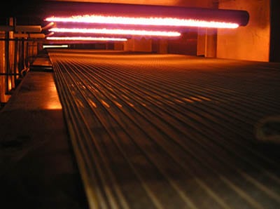 Heating burner